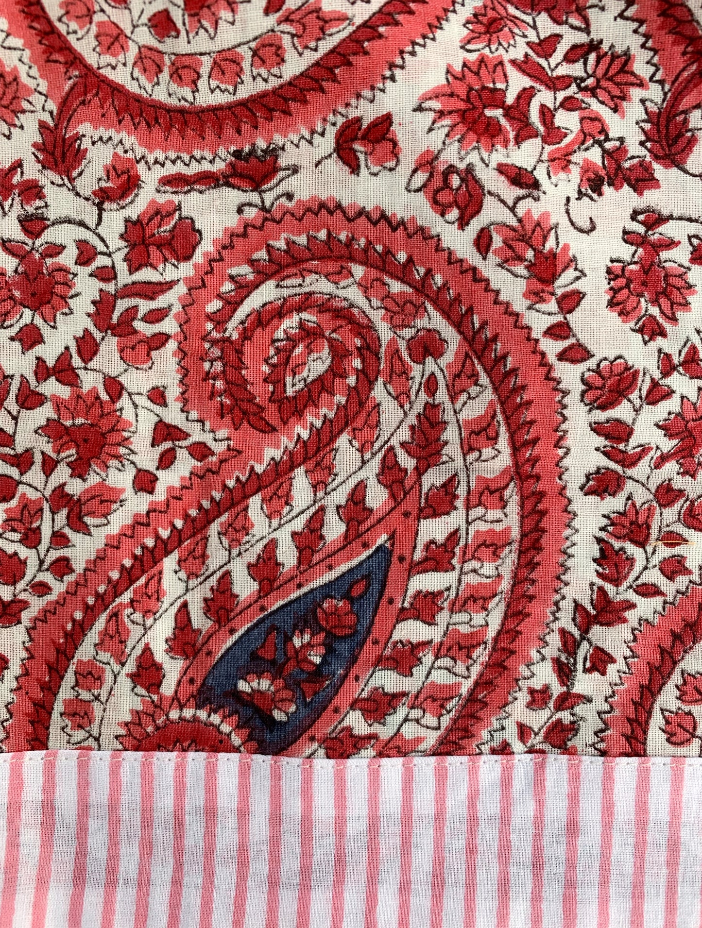 Kimono robe · Pure cotton block print handmade in India · Bride robe · Bridesmaid robe · Boho kimono · Water green pink flowers