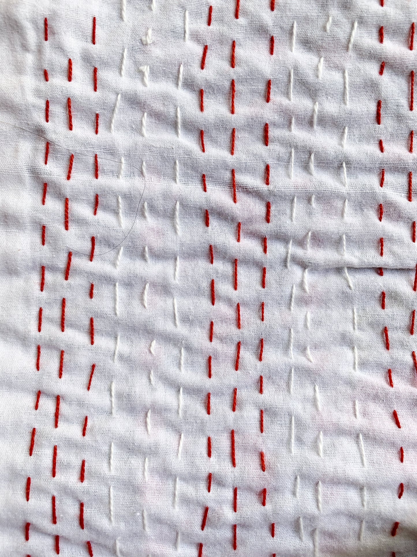 Kantha algodón 100% estampado artesanal block print India · Plaid · Colcha verano · Cubre sofá hindú · Flores agua y rosa